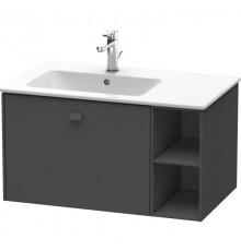 Тумба графит матовый 82 см Duravit Brioso BR401204949