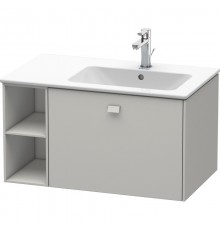 Тумба бетонно-серый матовый 82 см Duravit Brioso BR401400707