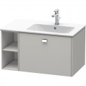 Тумба бетонно-серый матовый 82 см Duravit Brioso BR401401007 Тумба бетонно-серый матовый 82 см Duravit Brioso BR401401007