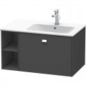 Тумба графит матовый 82 см Duravit Brioso BR401401049 Тумба графит матовый 82 см Duravit Brioso BR401401049