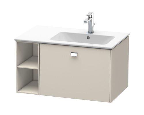 Тумба тауп матовый 82 см Duravit Brioso BR401401091