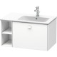 Тумба белый матовый 82 см Duravit Brioso BR401401818