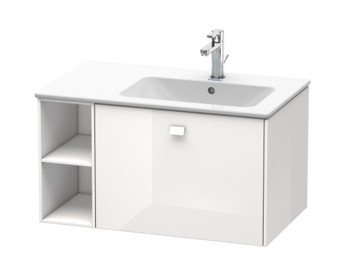 Тумба белый глянец 82 см Duravit Brioso BR401402222