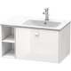 Тумба белый глянец 82 см Duravit Brioso BR401402222