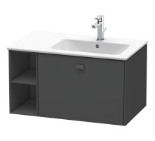 Тумба графит матовый 82 см Duravit Brioso BR401404949