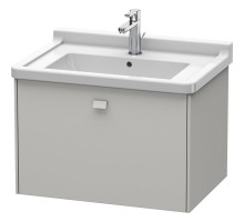 Тумба бетонно-серый матовый 67 см Duravit Brioso BR404100707