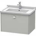 Тумба бетонно-серый матовый 67 см Duravit Brioso BR404101007 Тумба бетонно-серый матовый 67 см Duravit Brioso BR404101007