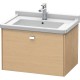 Тумба дуб 67 см Duravit Brioso BR404101030