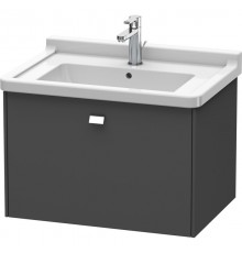 Тумба графит матовый 67 см Duravit Brioso BR404101049