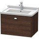 Тумба каштан 67 см Duravit Brioso BR404101053