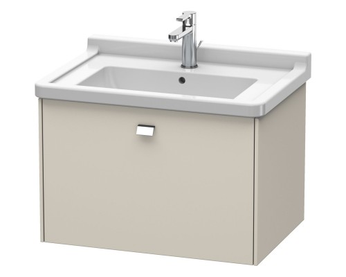 Тумба тауп матовый 67 см Duravit Brioso BR404101091