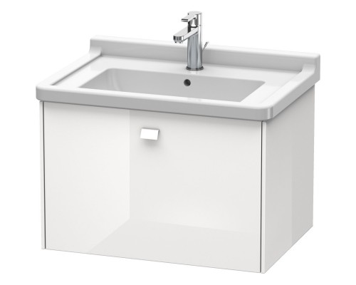 Тумба белый глянец 67 см Duravit Brioso BR404102222