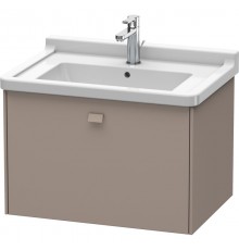 Тумба базальт матовый 67 см Duravit Brioso BR404104343