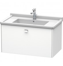 Тумба белый матовый 82 см Duravit Brioso BR404201018