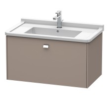 Тумба базальт матовый 82 см Duravit Brioso BR404201043