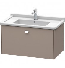 Тумба базальт матовый 82 см Duravit Brioso BR404201043