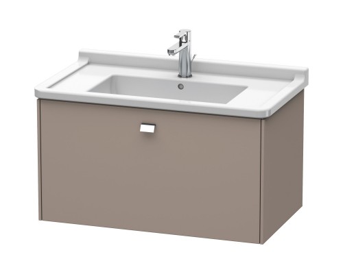 Тумба базальт матовый 82 см Duravit Brioso BR404201043