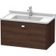 Тумба каштан 82 см Duravit Brioso BR404201053