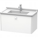 Тумба белый матовый 82 см Duravit Brioso BR404201818 Тумба белый матовый 82 см Duravit Brioso BR404201818