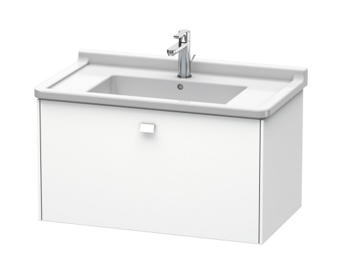 Тумба белый матовый 82 см Duravit Brioso BR404201818