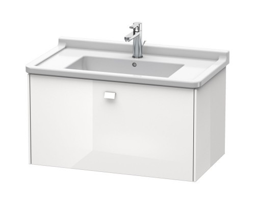 Тумба белый глянец 82 см Duravit Brioso  BR404202222