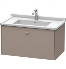 Тумба базальт матовый 82 см Duravit Brioso BR404204343