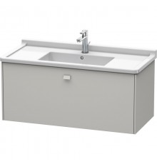 Тумба бетонно-серый матовый 102 см Duravit Brioso BR404300707