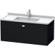 Тумба черный дуб 102 см Duravit Brioso BR404301016