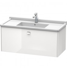 Тумба белый глянец 102 см Duravit Brioso BR404301022