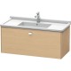 Тумба дуб 102 см Duravit Brioso BR404301030