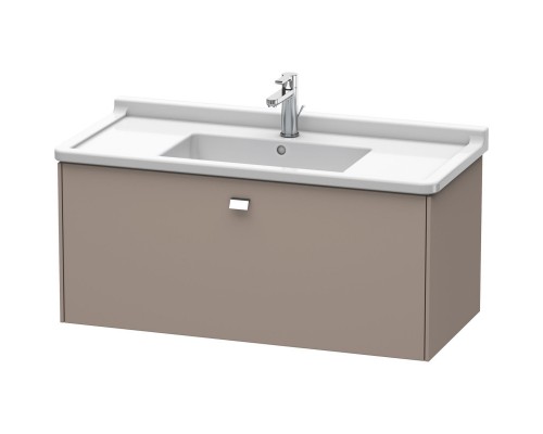 Тумба базальт матовый 102 см Duravit Brioso BR404301043