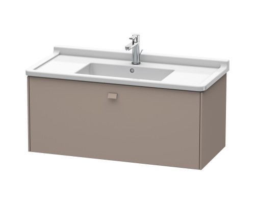 Тумба базальт матовый 102 см Duravit Brioso BR404304343