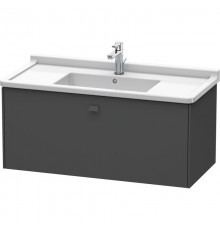 Тумба графит матовый 102 см Duravit Brioso BR404304949