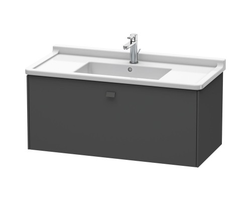 Тумба графит матовый 102 см Duravit Brioso BR404304949