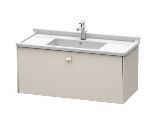 Тумба тауп матовый 102 см Duravit Brioso BR404309191