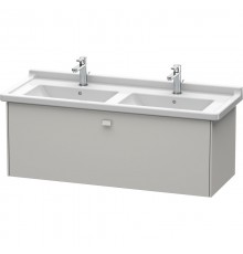 Тумба бетонно-серый матовый 122 см Duravit Brioso BR404400707