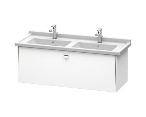 Тумба белый матовый 122 см Duravit Brioso BR404401018