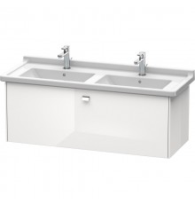 Тумба белый глянец 122 см Duravit Brioso BR404401022