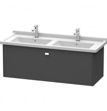 Тумба графит матовый 122 см Duravit Brioso BR404401049