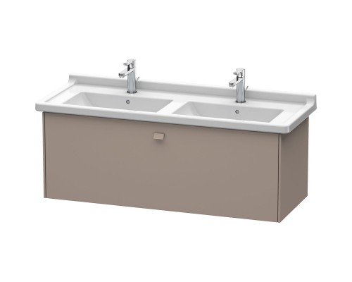 Тумба базальт матовый 122 см Duravit Brioso BR404404343