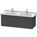 Тумба графит матовый 122 см Duravit Brioso BR404404949 Тумба графит матовый 122 см Duravit Brioso BR404404949