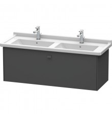 Тумба графит матовый 122 см Duravit Brioso BR404404949