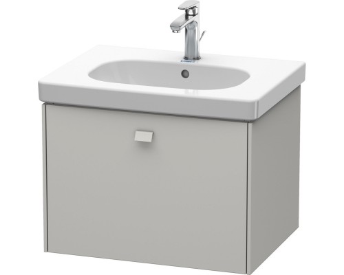 Тумба бетонно-серый матовый 67 см Duravit Brioso BR404500707