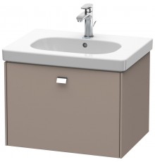 Тумба базальт матовый 67 см Duravit Brioso BR404501043