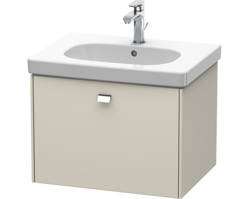 Тумба тауп матовый 67 см Duravit Brioso BR404501091