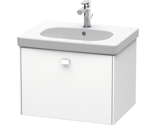 Тумба белый матовый 67 см Duravit Brioso BR404501818