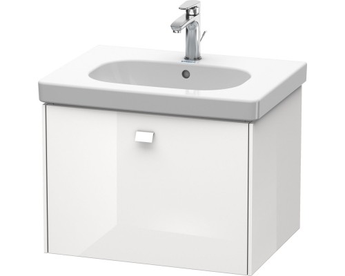 Тумба белый глянец 67 см Duravit Brioso BR404502222