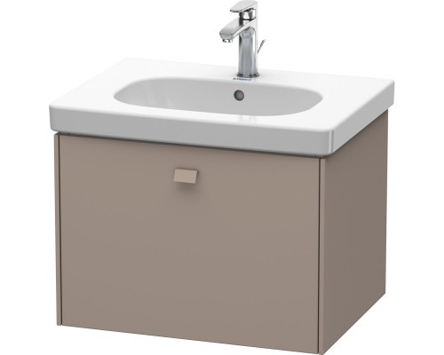 Тумба базальт матовый 67 см Duravit Brioso BR404504343