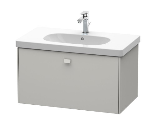 Тумба бетонно-серый матовый 82 см Duravit Brioso BR404600707