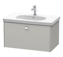 Тумба бетонно-серый матовый 82 см Duravit Brioso BR404601007